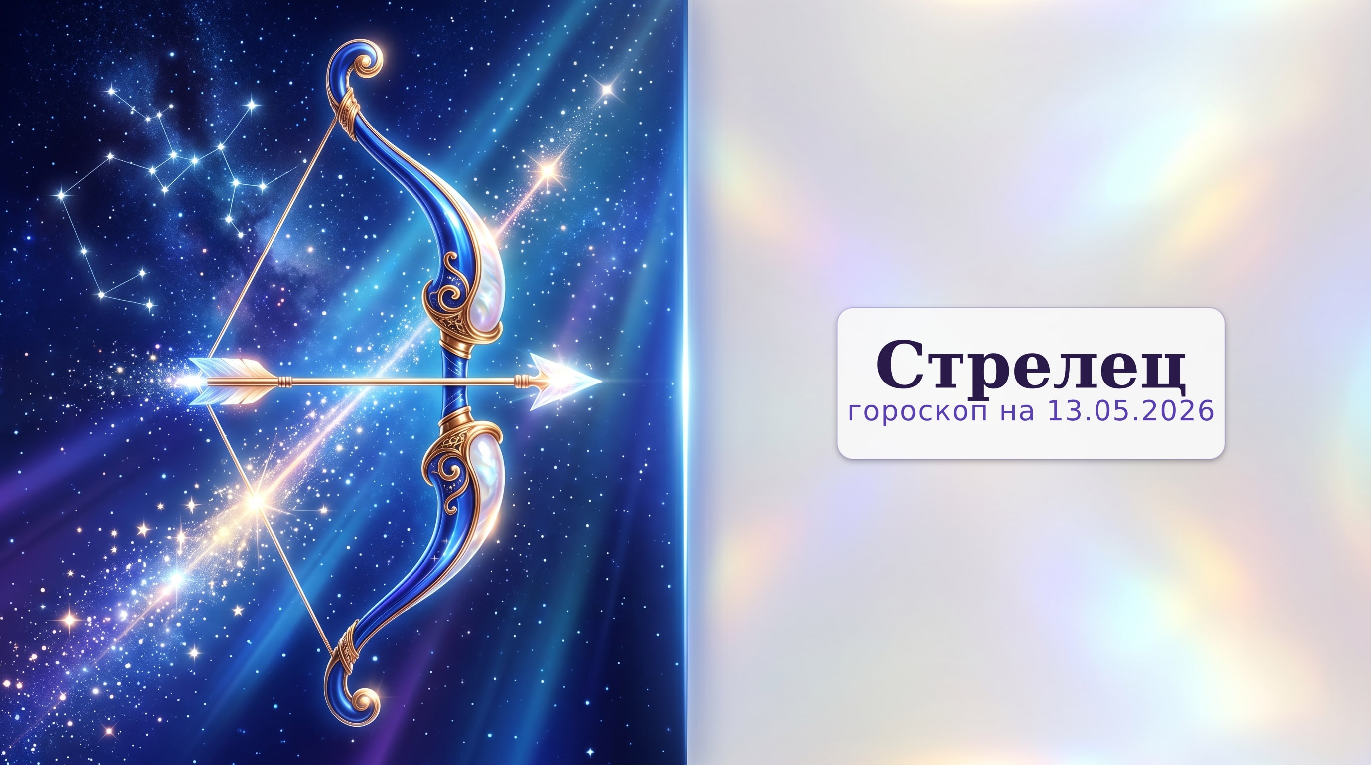 Стрелец — гороскоп на 13.05.2026